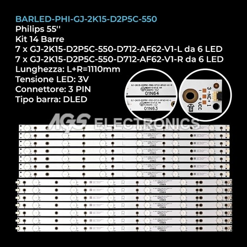 Kit barre strip led tv - kit,