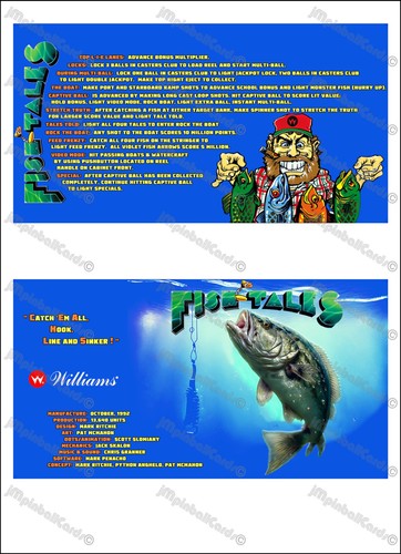 Williams fish tales - williams,