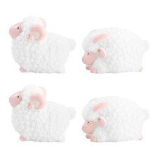  4 Pcs Ornamento Di Animali in