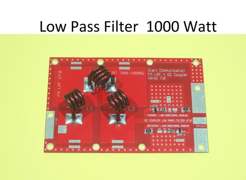 Filtro passa basso 1000w - filtro,