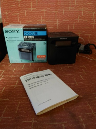 Sveglia sony digicube icf - sony,