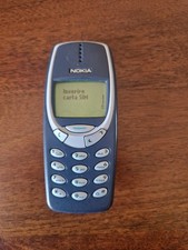CELLULARE NOKIA 3310 BLU FUNZIONANTE  CON BATTERIA 