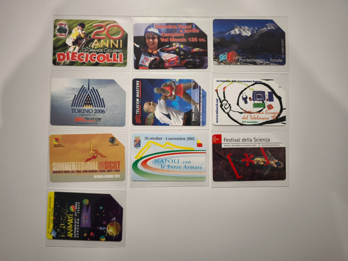 Lotto schede telefoniche - ,