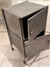 Comodino ospedale vintage