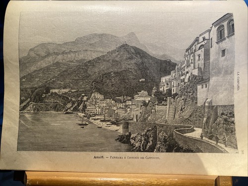 Stampa 1891 amalfi convento - [stampa],