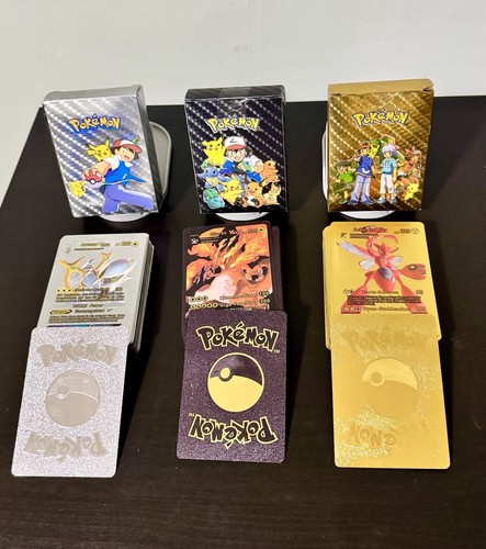 Set box metallo pokémon - box,