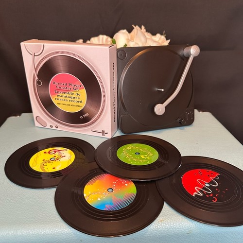 Set sottobicchieri giradischi