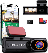 Dash cam telecamera - dash, 4k,