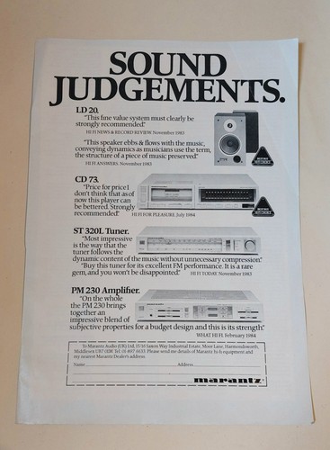 Vintage marantz sound - vintage, systems