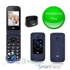 CDR CELLULARE GSM QUAD BAND MC105B DUAL SIM CON TASTO SOS | BLU