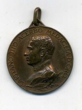 WW 1° MEDAGLIA BRIGATA SASSARI TITO ACERBO MEDAGLIA D'ORO ARDITI RARISSIMA