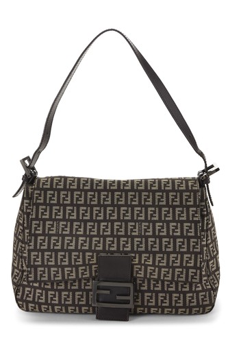 Fendi brown zucchino canvas - fendi,