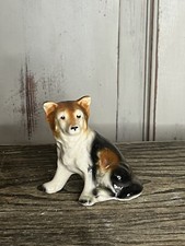 Vintage ceramic collie - vintage,