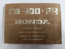 Honda CB900 F2 1981 Owner's
