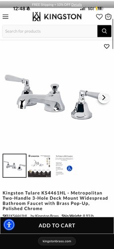 Kingston ks4461hl rubinetto - ks4461hl,