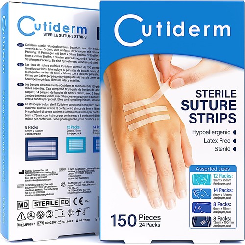 Cerotti per suture - , cutanee