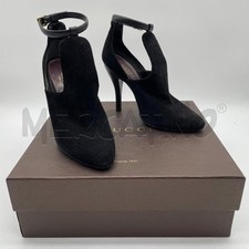 DECOLLETE GUCCI SUEDE NERO