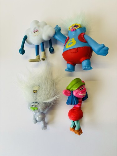Trolls personaggi set - trolls, 4x