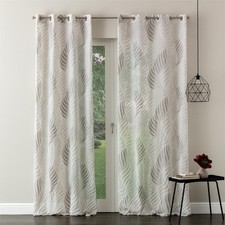 COPPIA TENDA MANILA LINEA ORO CON BORCHIE RIFINITA CON PIOMBO GRIGIO