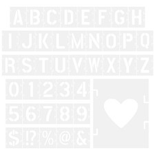  Stencil Lettere Piccole