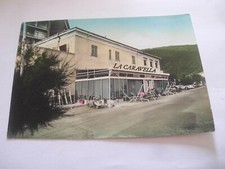 La Spezia - Albergo Ristorante la Caravella + vespa Deiva Marina spedita f. g. 