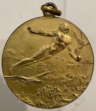 OTTORINO POMILIO PER LTALIA ANCHE OLTRE OCEANO 1918 MED. PIONIERI AERONAUTICA