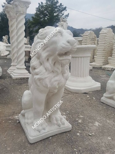 Statua scultura leone leoncino - scultura,