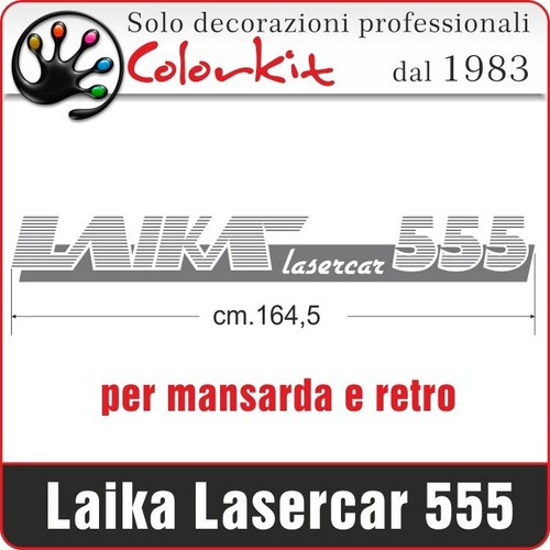 Adesivi per laika lasercar - laika, 555