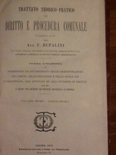 1879 TRATTATO TEORICO-PRATICO DI DIRITTO E PROCEDURA COMUNALE_CELANZA VERCELLINO