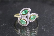 Anello in oro giallo 375 con