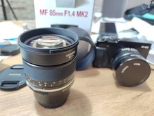 samyang 85mm per fuji
