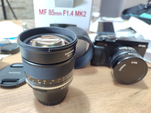 Samyang 85mm per fuji - samyang,