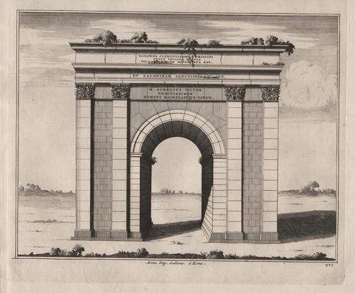 Roma rome rom arco galliano - roma,