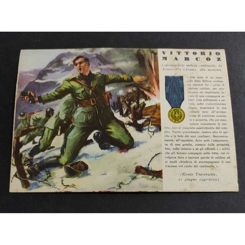 Cartolina militare medaglie - cartolina,