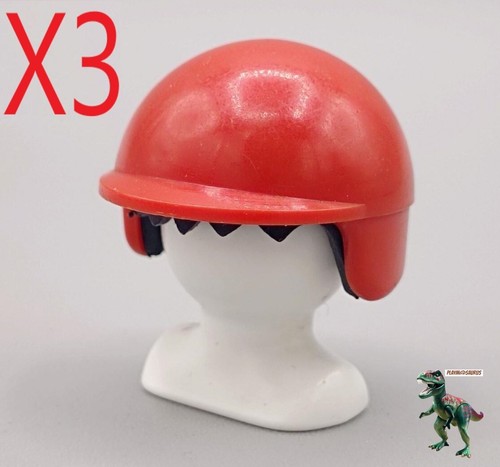 Playmobil casco - x3,