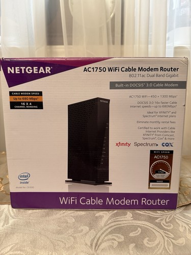 Netgear ac1750 modem router - ac1750,