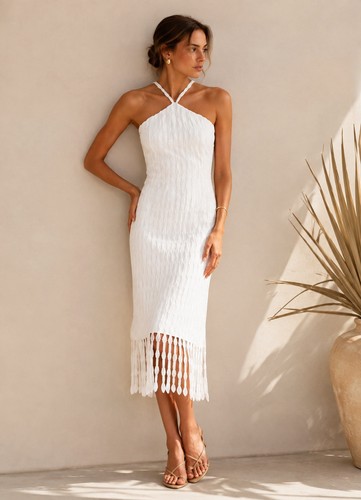 Abito midi antonio melani - melani, asha