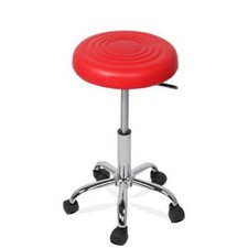 Sgabello bar cromato per