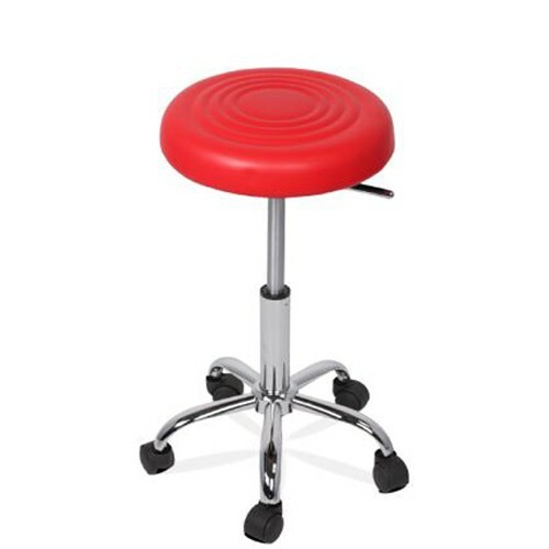 Sgabello bar cromato - , per