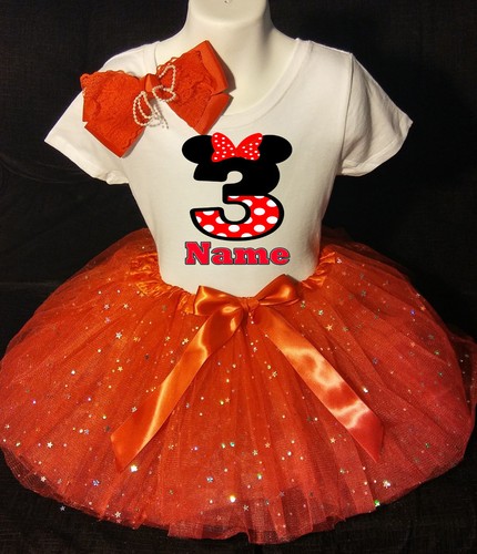 Minnie mouse with name 3rd - mouse, **with