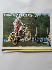 Yamaha YZ 400-250-125 Cross modelli 1978 depliant moto originale brochure