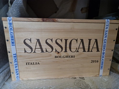 Sassicaia 2016 cassa