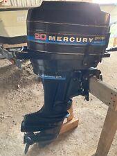 motore fuoribordo 2 tempi Mercury 20 cv modificato per attacco telecomando