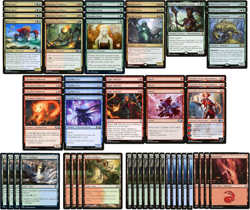 Mazzo mtg elite elemental - mazzo,