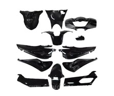 CARENE 13 PEZZI CARENA PER HONDA SH125 150 DAL 2020 AL 2024 NERO LUCIDO