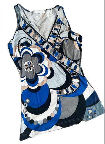 Top smanicato emilio pucci - emilio,