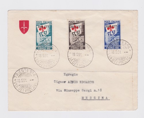 1951 trieste amg ftt fdc - trieste, amg-ftt: