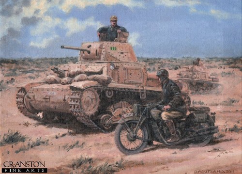 Italian m13 tanks 132nd - italian,