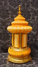 Lipstick Cigarette Holder Music Box Carousel Vintage Raro