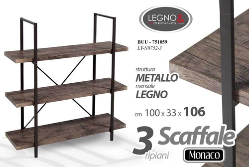 Scaffale libreria entratina - scaffale,